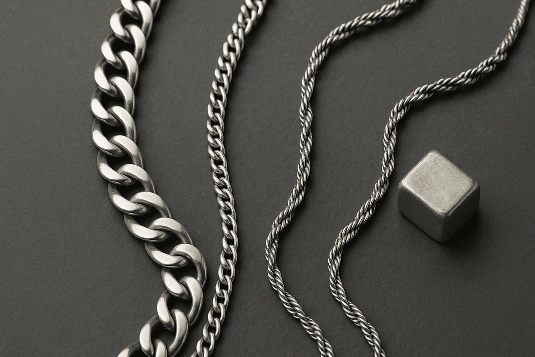 925 Sterling Silver vs Stainless Steel