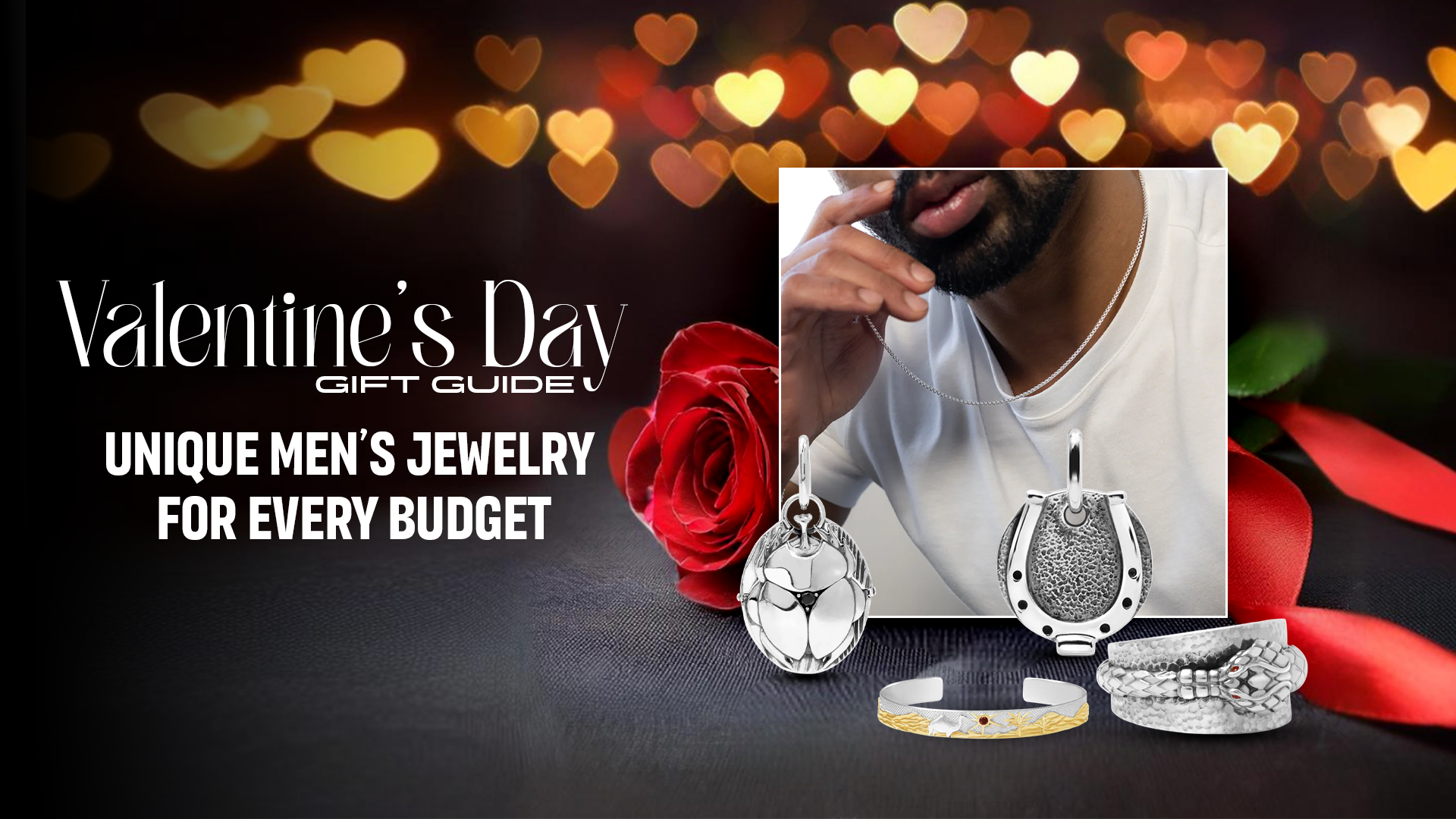 Valentine’s Day Gift Guide: Unique Men’s Jewelry for Every Budget