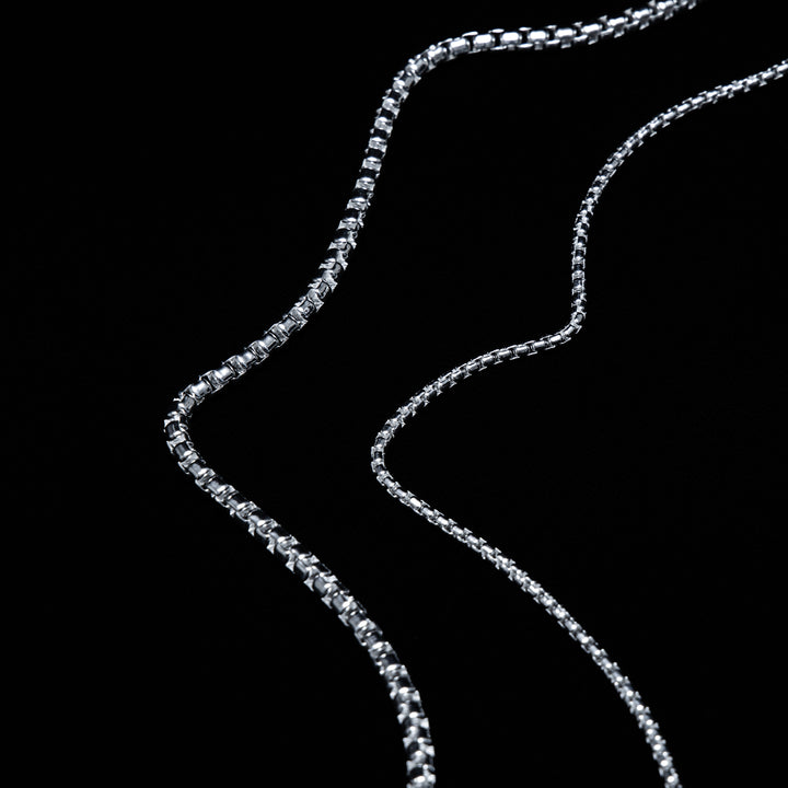 Round box chain, 2.6mm