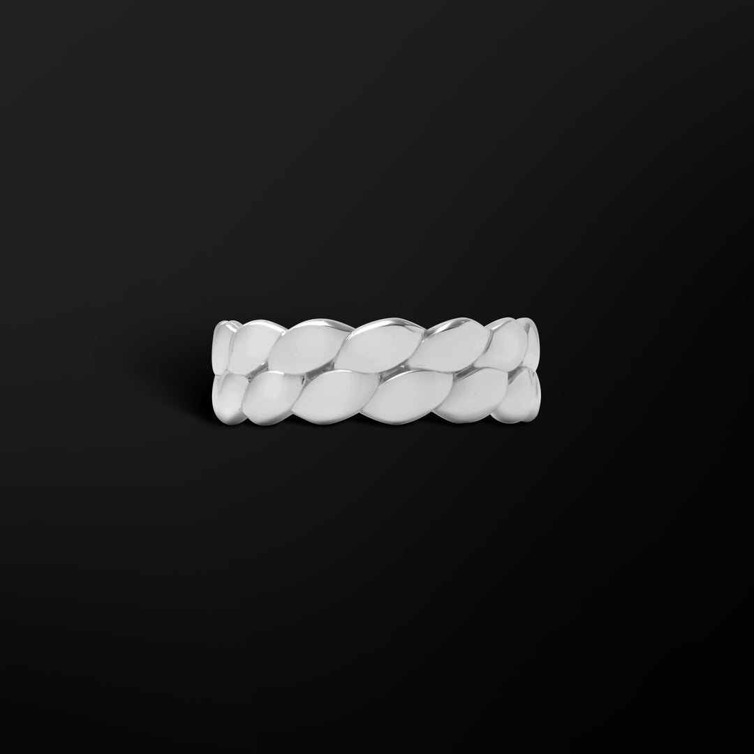 Cuban Chain Band Ring