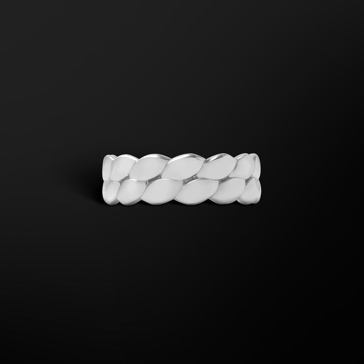 Cuban Chain Band Ring