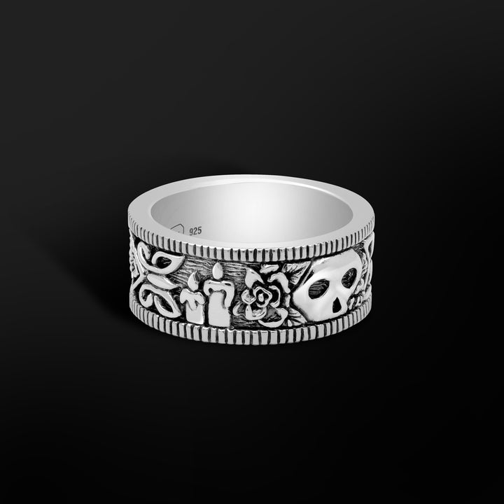 Mens ring, sterling silver rings, bestgiftformen 